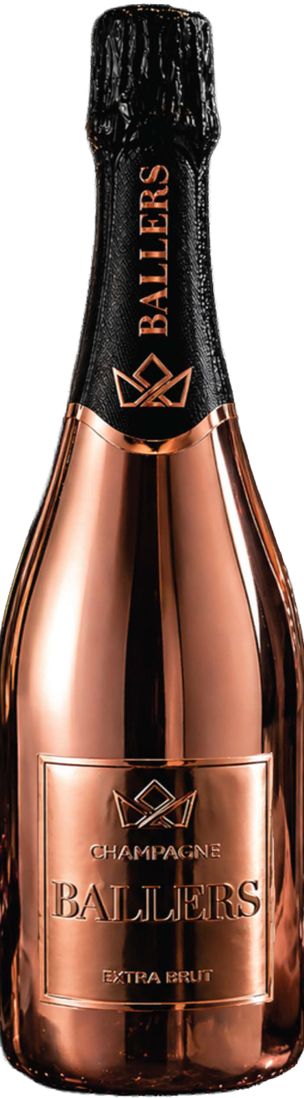 Ballers Chrome Extra Brut Rosé bottle