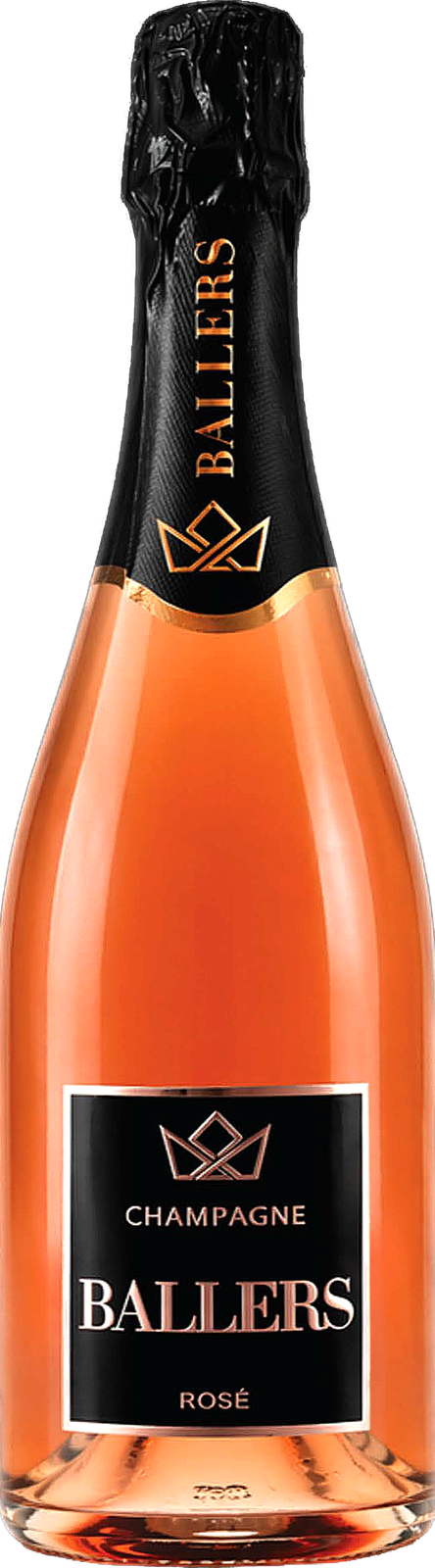 Ballers Black Label Rosé bottle