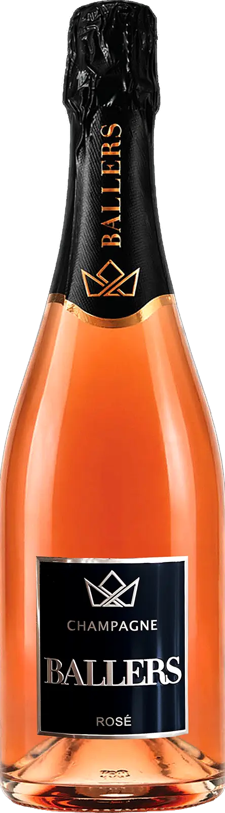 Ballers Black Label Rosé bottle